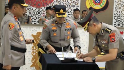 Kapolda Aceh Pimpin Sertijab 7 Pejabat Utama dan 9 Kapolres Jajaran Polda Aceh