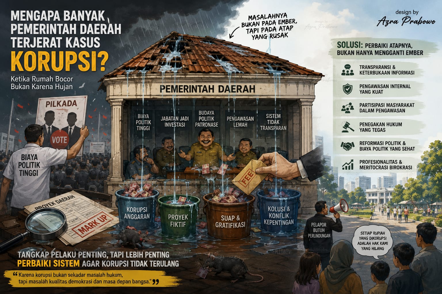 Diryo Suparto: Rumah Bocor Bukan Karena Hujan, Korupsi Daerah Terjadi Karena Sistem yang Tak Pernah Diperbaiki 1 IMG 20260719 WA0000
