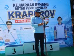 Buka Kejuaraan Renang Antar Perkumpulan Jateng Bupati Brebes Cup 2026, Sekda: Olahraga Bentuk Karakter Generasi Muda   