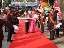 Gelar Pedang Pora, AKBP Muhammad Ali Akbar Resmi Jabat Kapolres Brebes