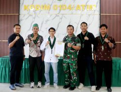 HMI Langsa Silaturahmi ke Dandim 0104/Atim: Sampaikan Pokir Persoalan Implementasi Asta Cita Presiden