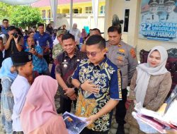 Ratusan Anak Yatim dan Piatu di Kecamatan Langsa Lama Terima Seragam Sekolah Gratis