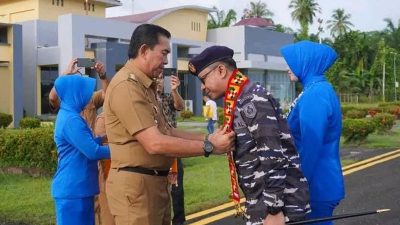 Bupati Simeulue Bersama Forkopimda Sambut Danlanal Baru 8 WhatsApp Image 2026 07 13 at 11.09.28