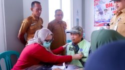Sambut Kemerdekaan ke-81, Dinkesda Brebes Hadirkan Layanan Kesehatan Gratis bagi Pedagang Pasar Seng Bumiayu   
