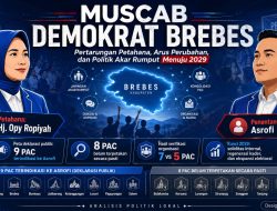 Diryo Suparto: Muscab Demokrat Brebes 2026 — Pertarungan Petahana, Arus Perubahan, dan Politik Akar Rumput Menuju 2029