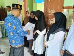 Camat Teupah Tengah Lantik Aparat Desa, Ikhwan Jamil: Layani Masyarakat Dengan Tulus