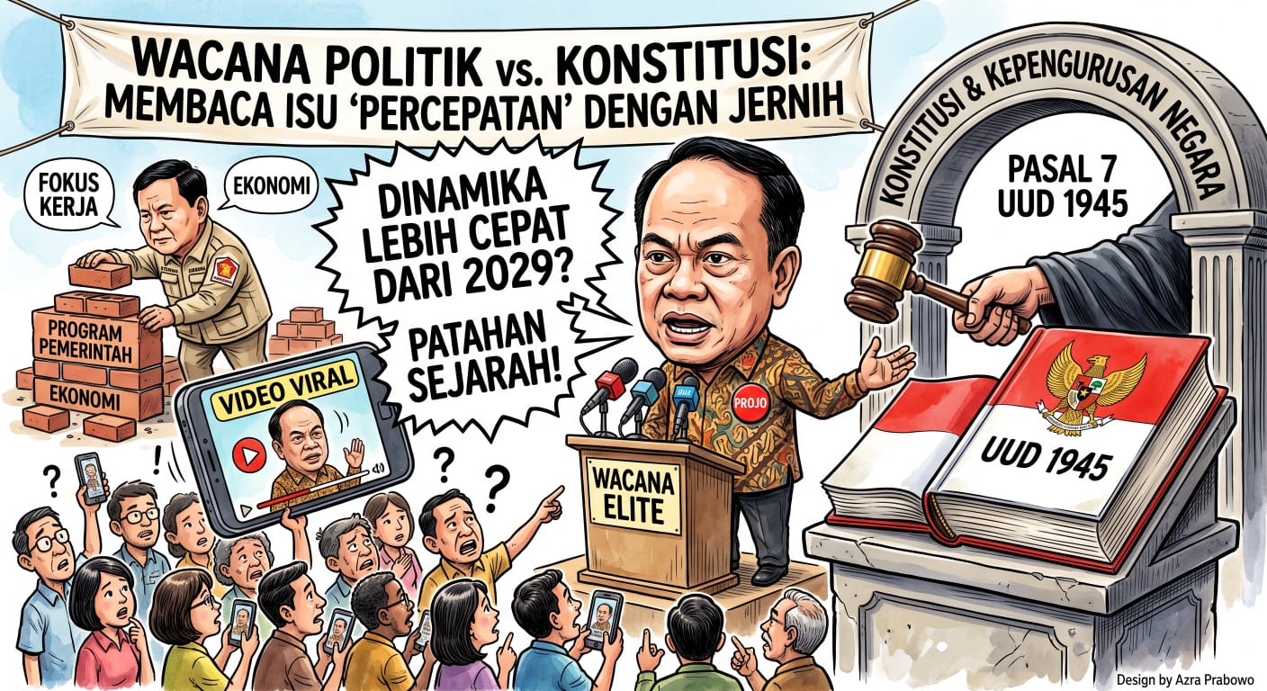 Membaca Wacana Percepatan Sebelum 2029: Diryo Suparto Ingatkan Konstitusi Tak Bisa Digantikan Wacana Politik 1 IMG 20260827 WA0049