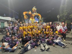 Ogoh-ogoh Bima Sena Karya Mandiri Warga RW 05 Kemurang Kulon Dukuh Lombang Tampil Memukau di Brebes Culture Festival 2026