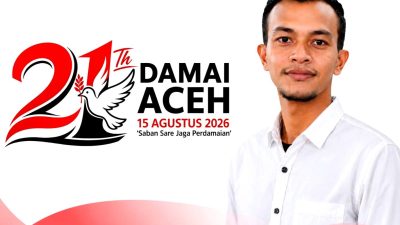 Saban Sare Jaga Perdamaian: Logo 21 Tahun Damai Aceh Persembahan Pemuda Aceh Timur 9 IMG 20260809 021232