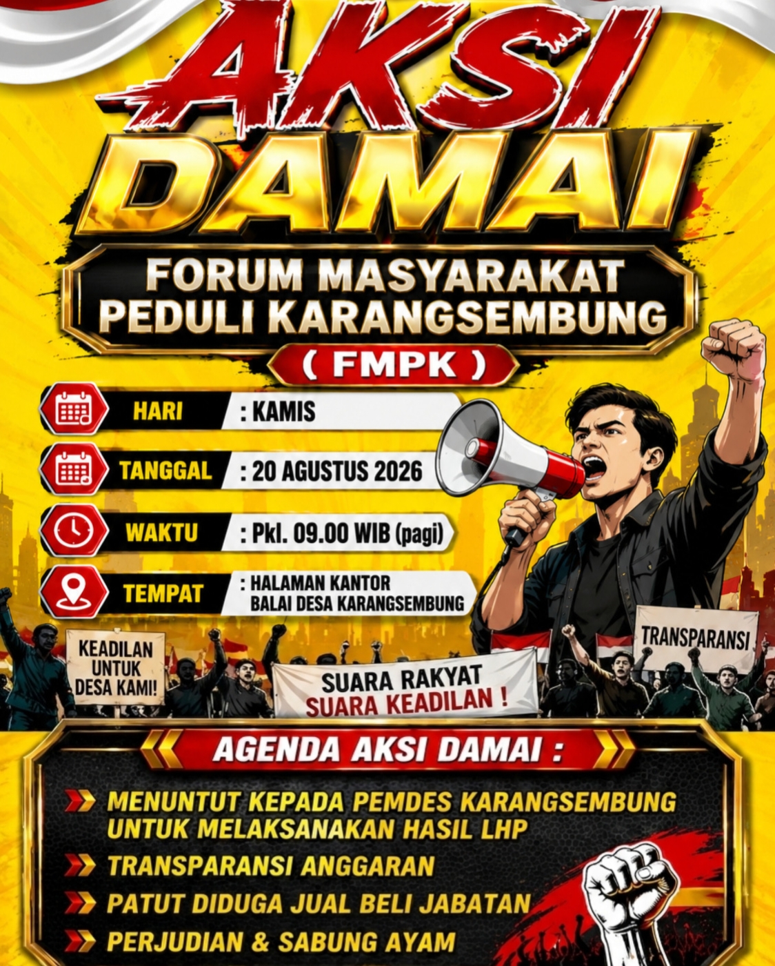 Polemik Memanas: Warga Karangsembung Tuntut Kades Jalankan LHP Inspektorat 1 IMG 20260815 163546
