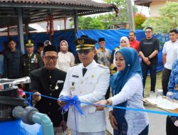 Wali Kota Langsa Launching Inovasi Air Minum RO di RSUD dan Jenguk Bayi Merah Putih