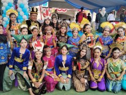 Tari Kolosal Laras Bhinneka Memukau Alun-alun Brebes, Pesan Persatuan Menyala di HUT ke-81 RI