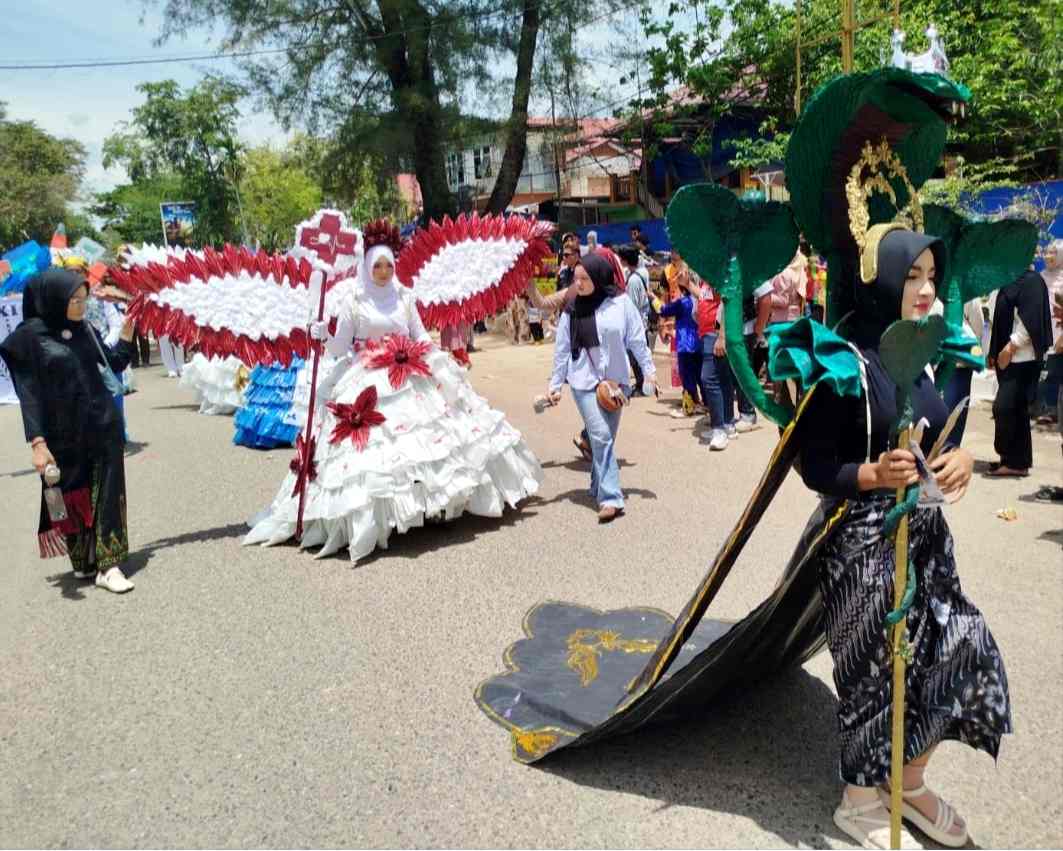 Potret Ragam Budaya 10.000 Peserta Pawai Peringatan HUT RI Ke-81 di Kota Langsa 5 IMG 20260819 151633