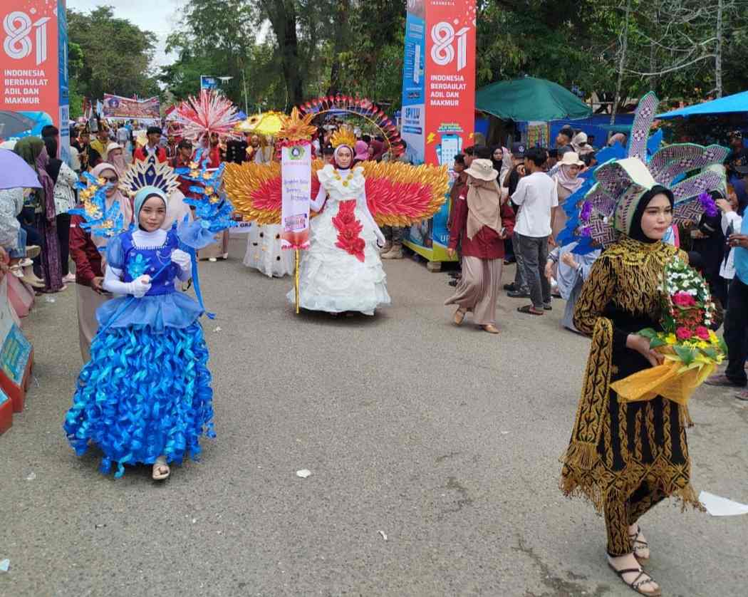 Potret Ragam Budaya 10.000 Peserta Pawai Peringatan HUT RI Ke-81 di Kota Langsa 8 IMG 20260819 151921