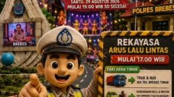 Satlantas Polres Brebes Siapkan Rekayasa Lalu Lintas untuk Brebes Culture Festival  