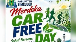 Car Free Day: Ruang Olahraga dan Trik Marketing Penggerak Ekonomi UMKM Lokal Ala Pemkab Simeulue 4 cfd