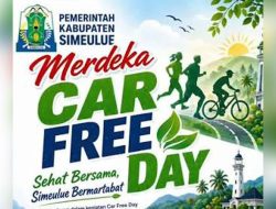 Car Free Day: Ruang Olahraga dan Trik Marketing Penggerak Ekonomi UMKM Lokal Ala Pemkab Simeulue