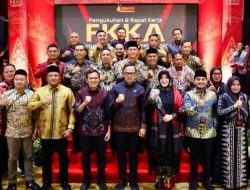 Bupati Simeulue Hadiri Pengukuhan Dan Rapat Kerja FKKA
