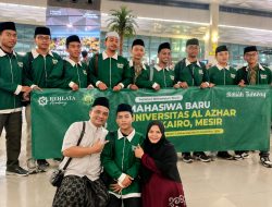 Ahmad Rizqi Ziddan, Putra Kepala Pekon Rejosari, Berangkat Studi ke Al-Azhar Mesir