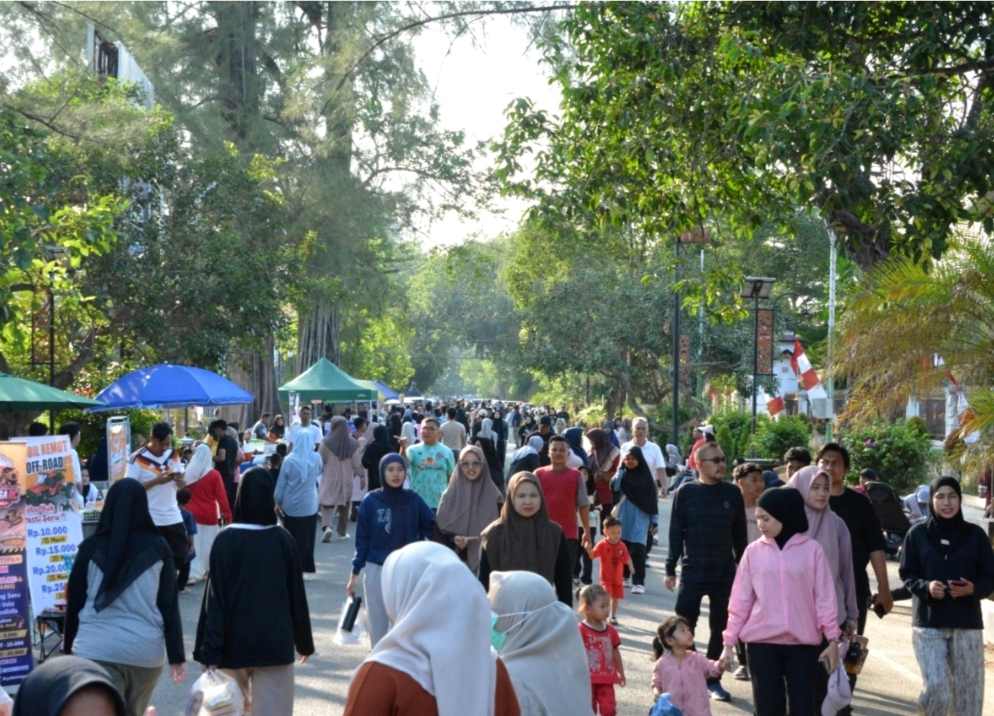 CFD Langsa Menjadi Rekreasi Baru Warga Aceh Tamiang Aceh Timur dan Lhokseumawe 2 IMG 20260906 152632