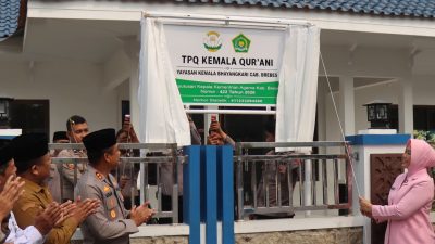 Kapolres Brebes Resmikan TPQ Kemala Qur’ani, Siap Cetak Generasi Berakhlak Mulia