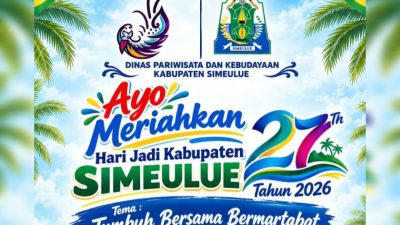 Sambut Jari Jadi ke-27 Kabupaten Simeulue, Disparbud Akan Gelar Berbagai Lomba 8 IMG 20260911 165731 033