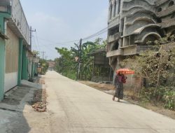 Benahi Dua Ruas Jalan Poros Larangan , DPU Brebes Buat Warga Senang dan Rencanakan Syukuran