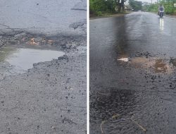 Belum Lama Dikerjakan, Jalan Elak Lhokseumawe Mulai Retak Lagi, Nilai Anggaran Belum Dijelaskan