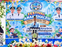 Lahirkan Generasi Qurani, Alue Pineung Timue Gelar Festival Anak Shaleh