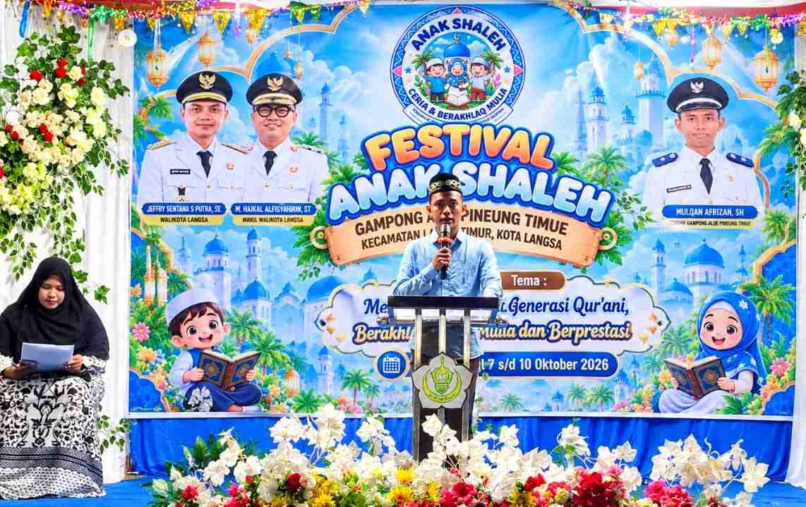 Lahirkan Generasi Qurani, Alue Pineung Timue Gelar Festival Anak Shaleh 1 IMG 20261008 150106