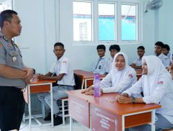 Kapolres Langsa Ajak Siswa Jauhi Narkoba dan Kenakalan Remaja dalam Saweu Sikula