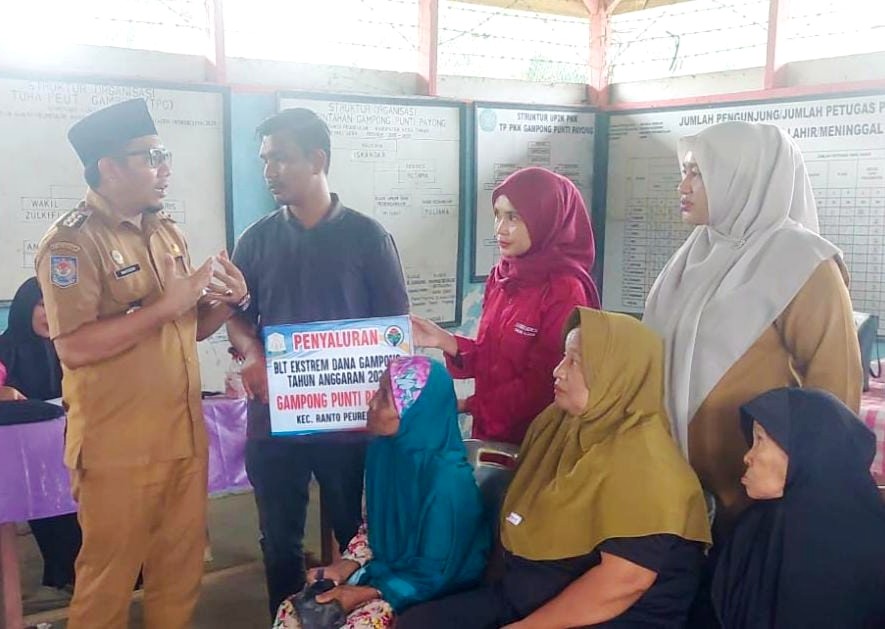 Perintah Bupati, Camat Ranto Peureulak Minta Para Geuchik Salurkan BLT Ekstrem 1 IMG 20261027 223650