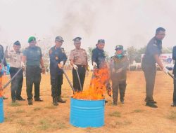 Semangat Sumpah Pemuda, Bea Cukai Tegal dan Pemkab Brebes Musnahkan Barang Ilegal Senilai Rp 7,93 Miliar